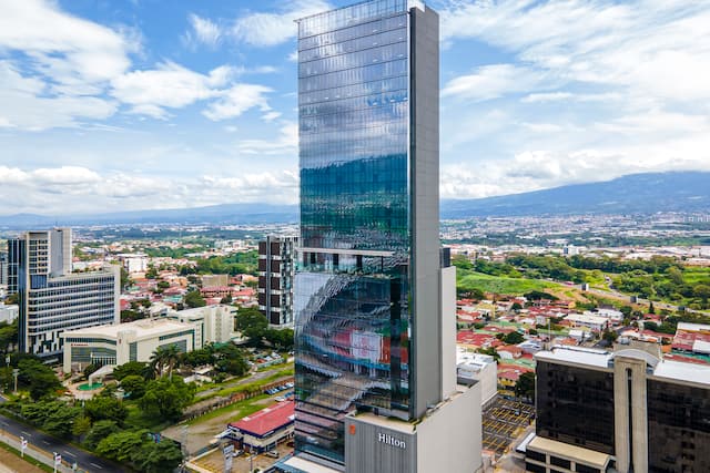 Hotel Exterior Tower
