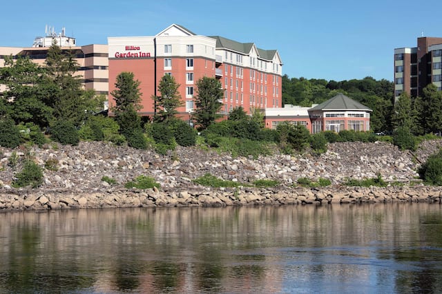 Hotel Exterior, The Androscoggin River