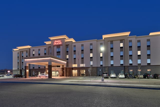 Front of Building Night