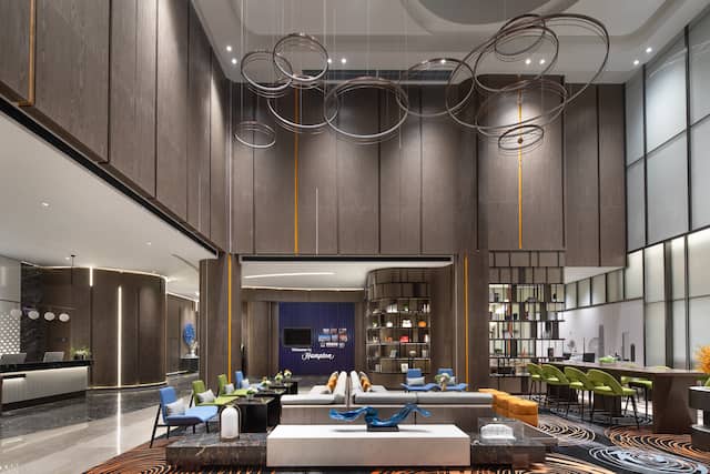 Example photo of hotel lobby