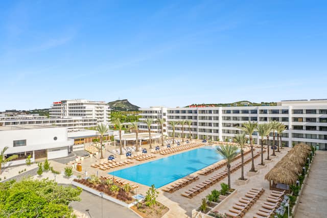 Hotel Exterior With Pool