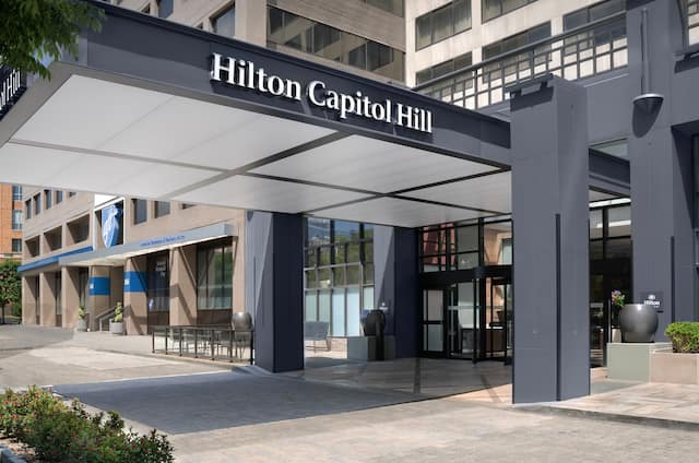 Hilton Capitol Hill Hotel Entrance