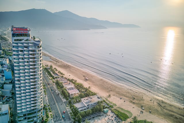 Hotel Exterior Aerial View
