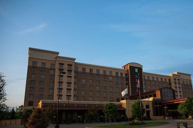 Building Exterior at Dusk
