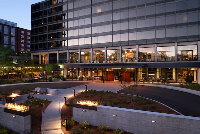 Hotel Exterior Evening