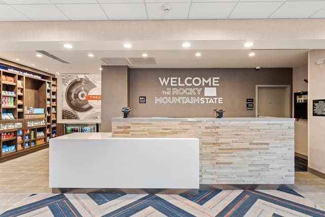 Front Desk With Snack Shop