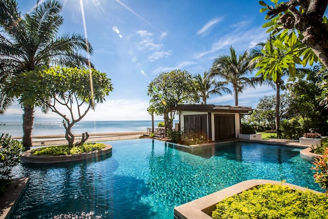 Hotel Exterior and Pool View