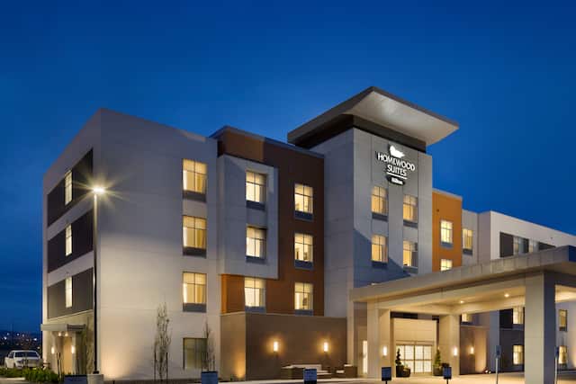 Hotel Exterior At Night