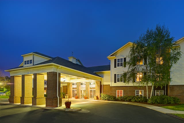 Hotel Exterior At Night