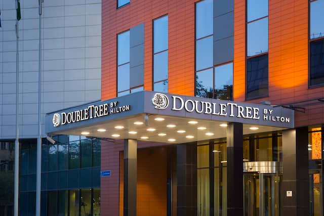 Hotel Exterior Front Entrance