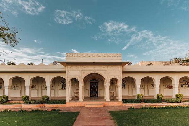 Hotel exterior with entrance