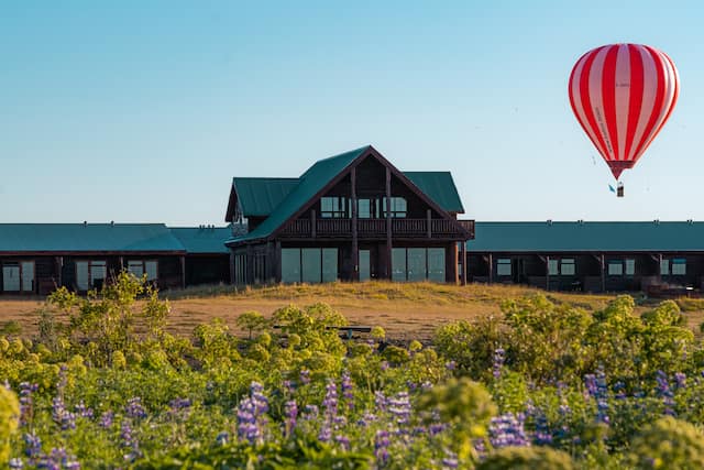Hotel Exterior in the Summer