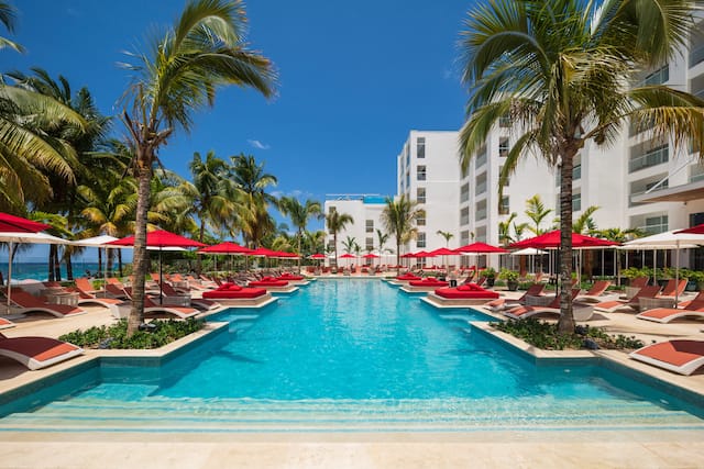 Hotel exterior with entrance