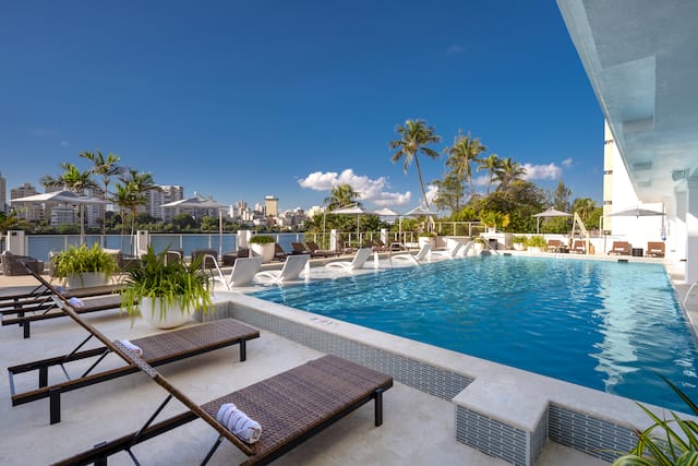 Outdoor swimming pool