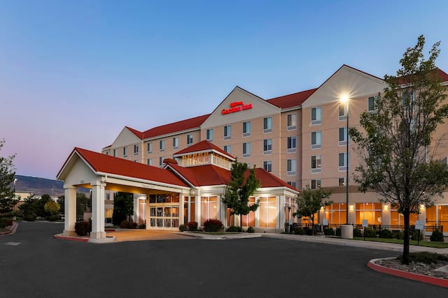 Hotel Exterior at Night