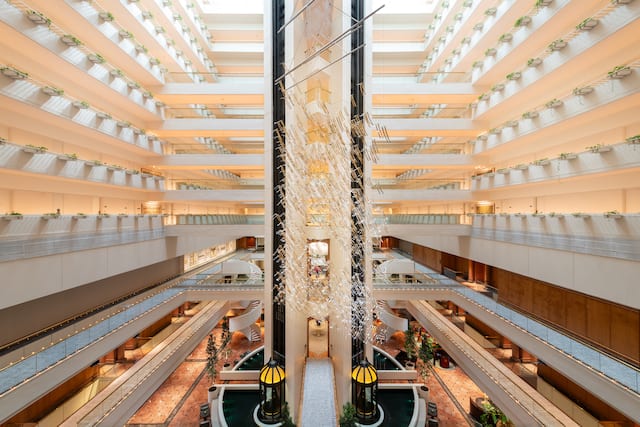 hotel atrium