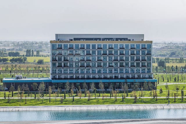 Hotel Exterior at Daytime