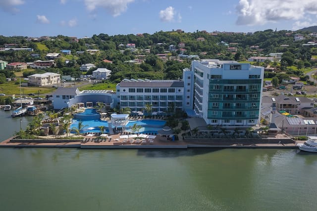 Aerial View of Hotel