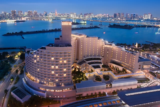 Aerial View of Hotel Exterior