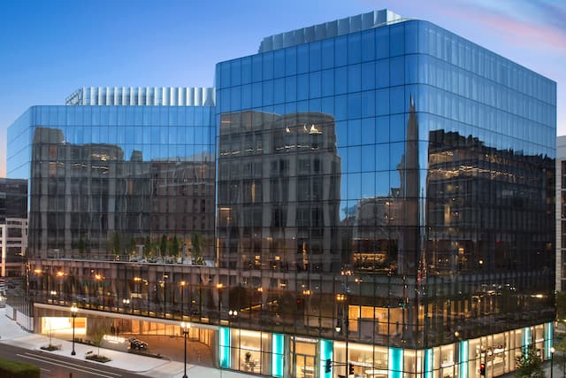 Hotel Exterior, Evening